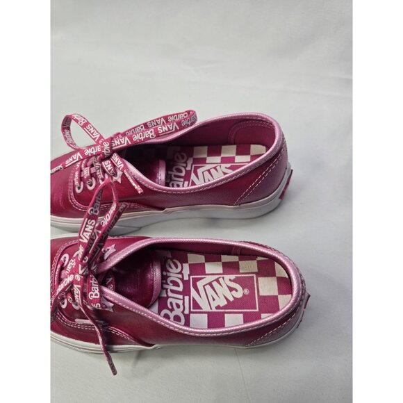 Vans X Barbie Authentic Stac Platform “Hot Pink White”  Women’s Size 5 - Picture 5 of 11